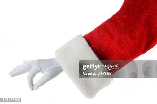 Santas Hand High-Res Stock Photo - Getty Images