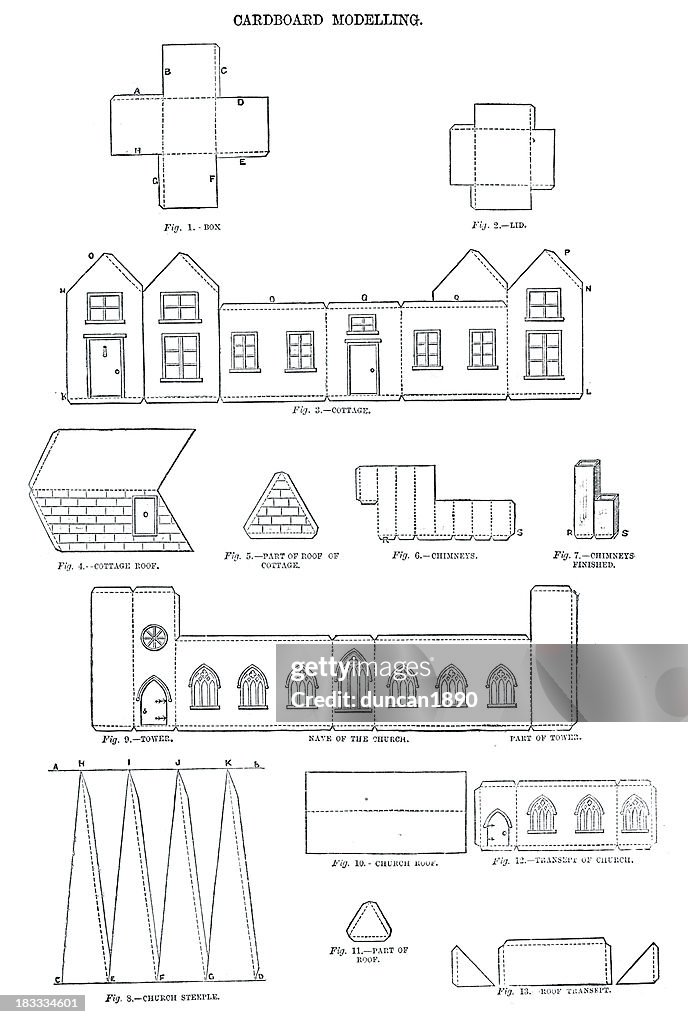 Cardboard Modelling High-Res Vector Graphic - Getty Images
