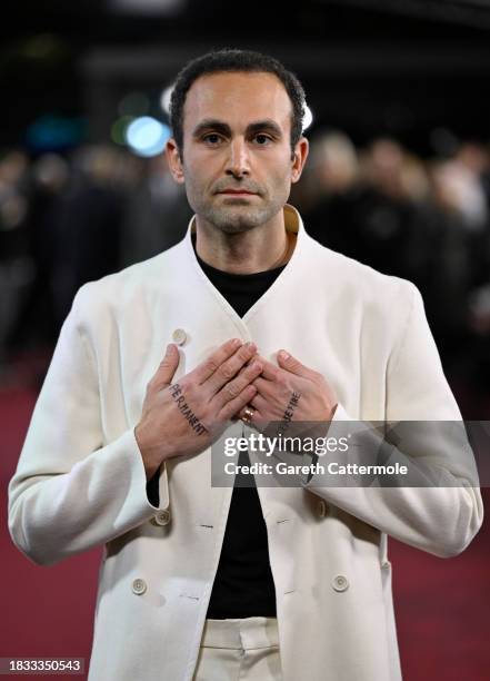 Khalid Abdalla attends "The Crown" Finale Celebration at The Royal Festival Hall on December 05, 2023 in London, England.
