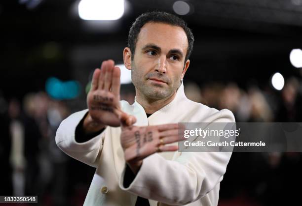 Khalid Abdalla attends "The Crown" Finale Celebration at The Royal Festival Hall on December 05, 2023 in London, England.