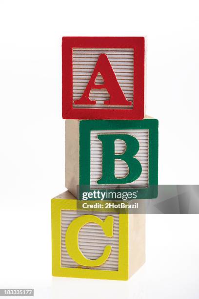 abc blocks xxxl - block shape stock pictures, royalty-free photos & images