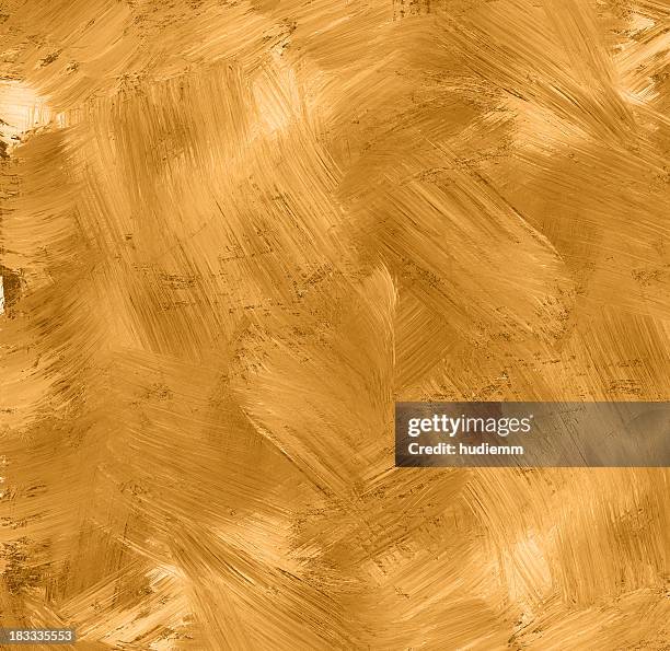 golden painted texture - gold paint stock pictures, royalty-free photos & images