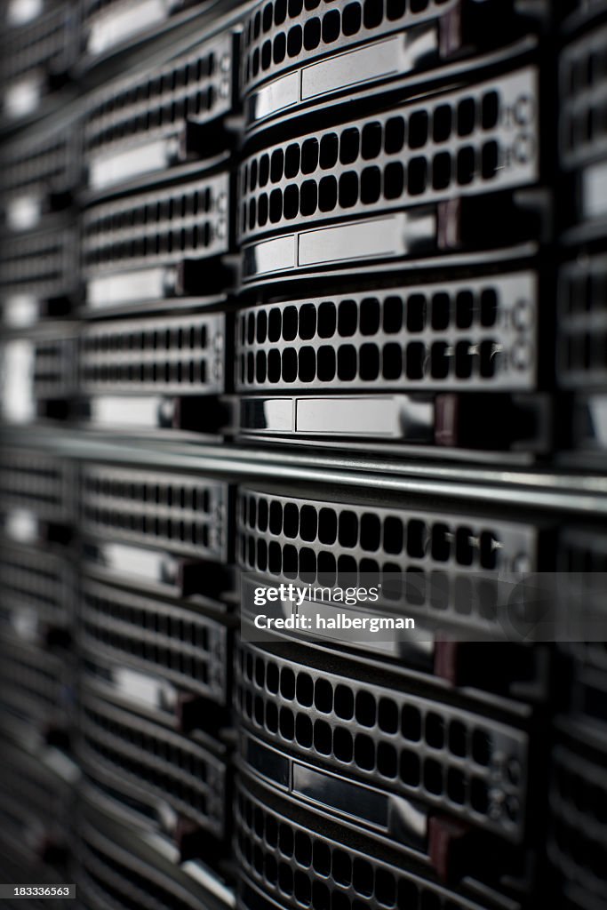 Rackmount Servers in a Data Center