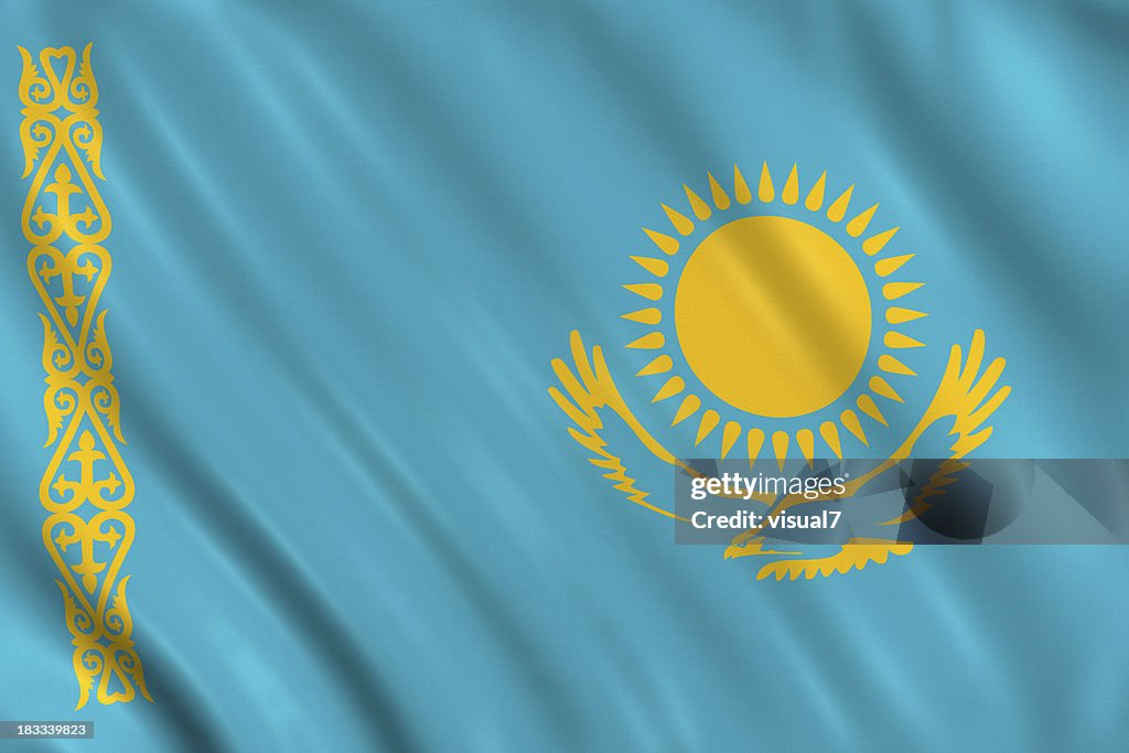 Kasakhstan flag