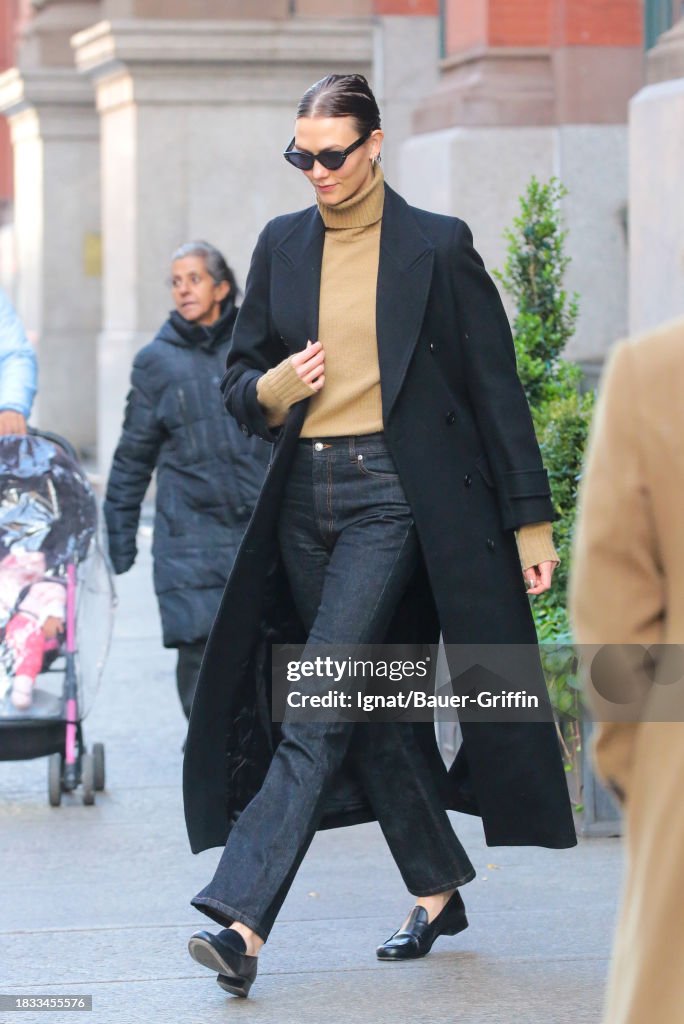Celebrity Sightings In New York - December 08, 2023