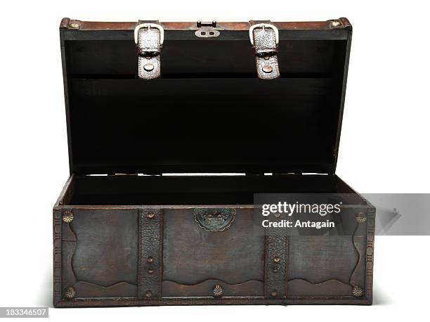 treasure chest - treasure stockfoto's en -beelden