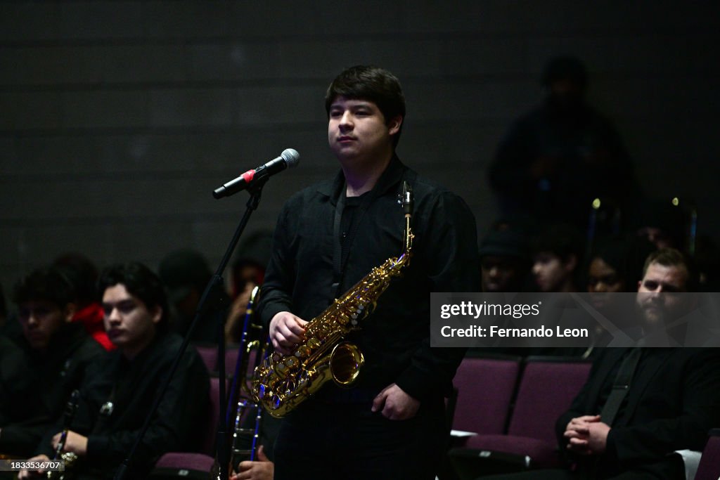 JC Harmon students attend Latin GRAMMY In The Schools Kansas City on