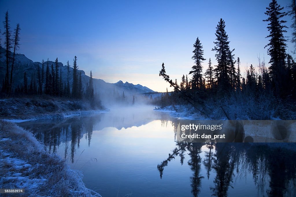 First Light on Mountain River