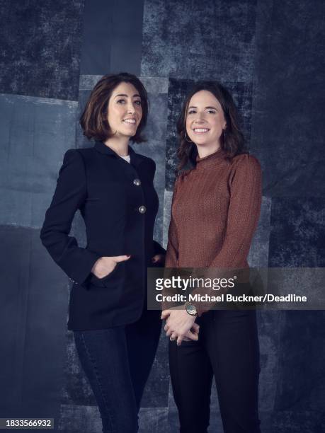 Rebecca Angelo and Lauren Schuker Blum from 'Dumb Money' are photographed for Deadline Magazine on November 18, 2023 at the Directors Guild of...