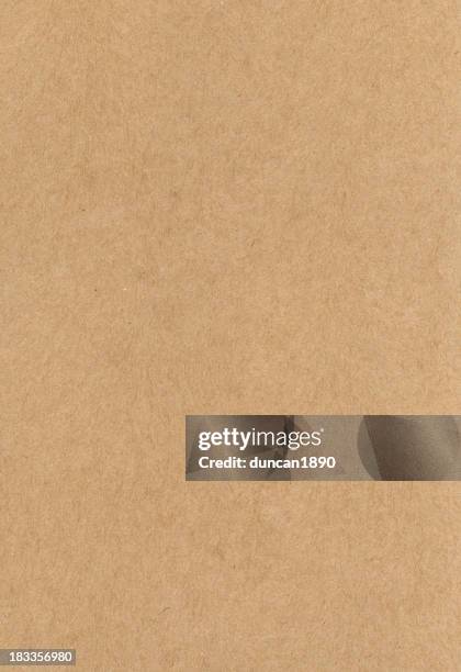 schweres braunes papier textur - brown paper stock-fotos und bilder