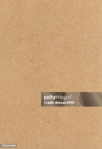 heavy weight brown paper texture - brunt papper bildbanksfoton och bilder