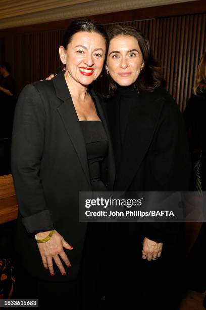 Jo Hartley and Vicky McClure during the BAFTA David Lean Lecture with Shane Meadows event held at BAFTA on December 05, 2023 in London, England.