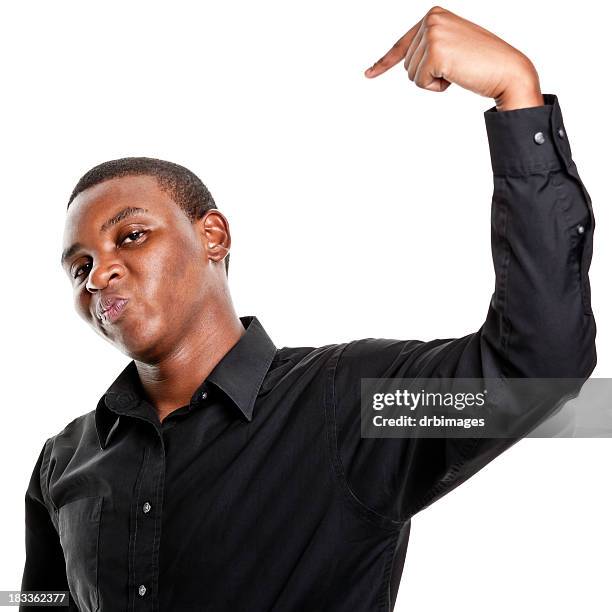 junge männliche porträt - selbstzufrieden stock-fotos und bilder