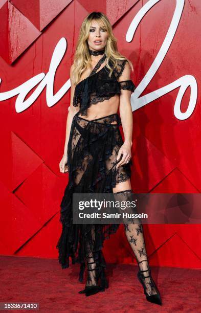 Abbey Clancy attends The Fashion Awards 2023 presented by Pandora at the Royal Albert Hall on December 04, 2023 in London, England.