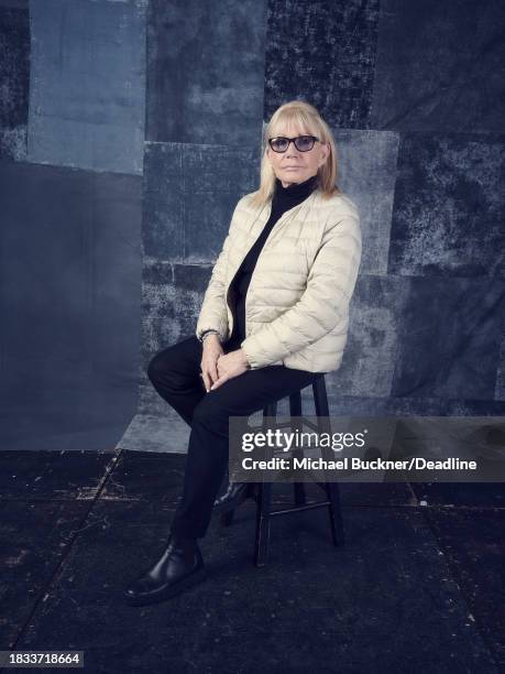 Costume designer Ellen Mirojnick is photographed for Deadline Magazine on November 18, 2023 at the Directors Guild of America in Los Angeles,...