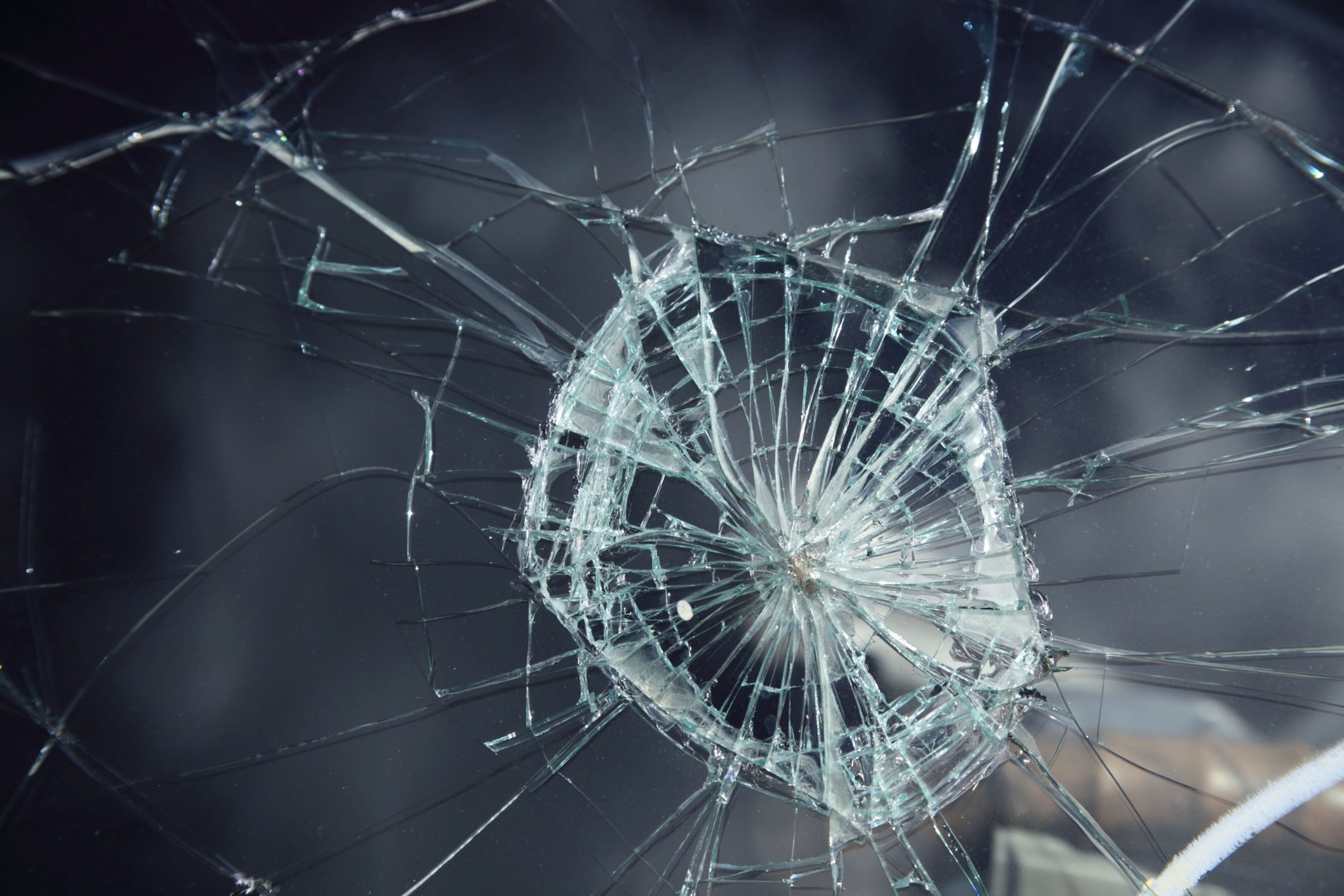 car glass damage