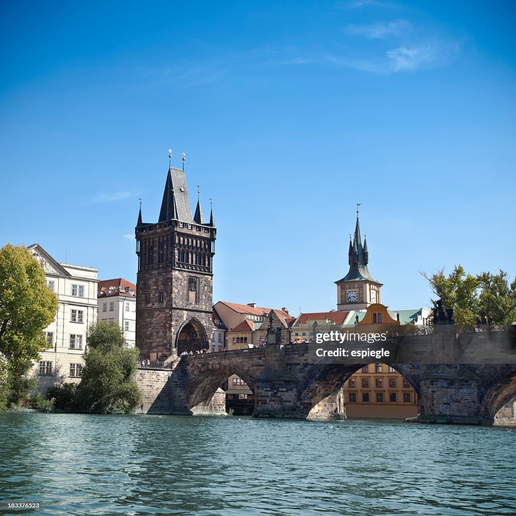 Charles Bridge in Prague, Czech Republic