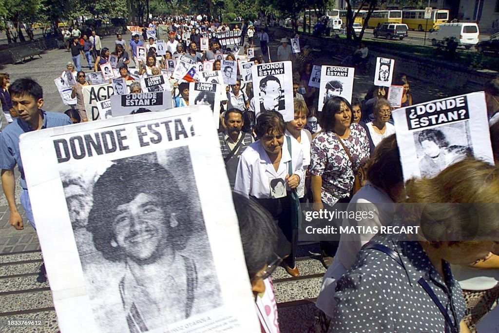 CHILE-PINOCHET-MISSING-MARCH