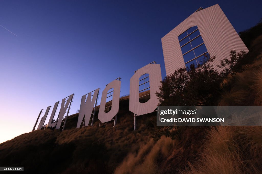US-MONUMENT-HOLLYWOOD-ANNIVERSARY