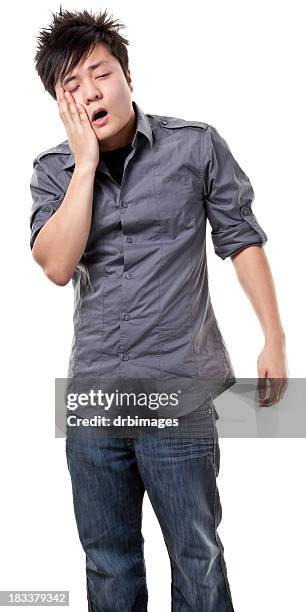 young man portrait - man open mouth stock pictures, royalty-free photos & images