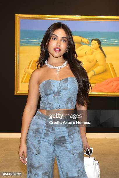 Cinthya Carmona attends Art Miami Opening Night on December 05, 2023 in Miami, Florida.