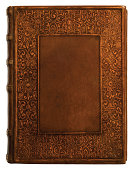 Antique Leather Book Cover