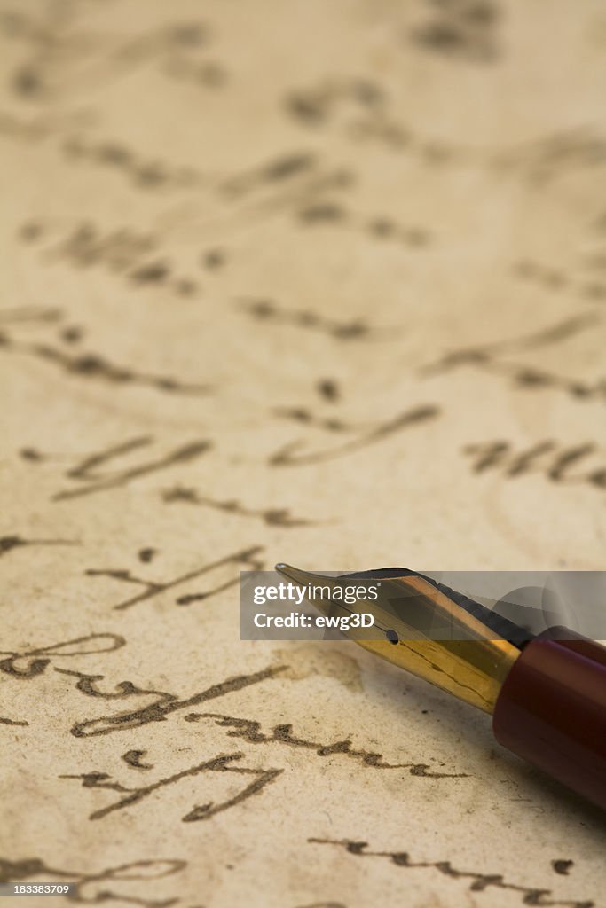 Vintage documento