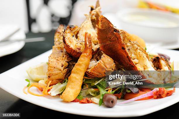 seafood platter - seafood platter stock pictures, royalty-free photos & images