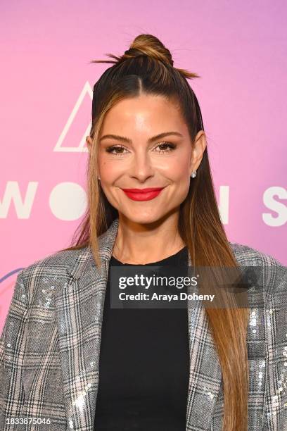 Maria Menounos attends TheWrap Presents Power Women Summit at The Maybourne Beverly Hills on December 05, 2023 in Beverly Hills, California.