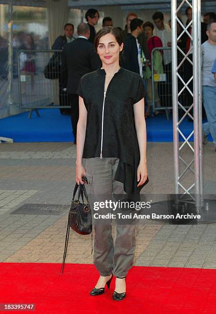 Amira Casar during Deauville 2002 - Divine Secrets of The Ya-Ya Sisterhood Premiere at C.I.D Deauville in Deauville, France.