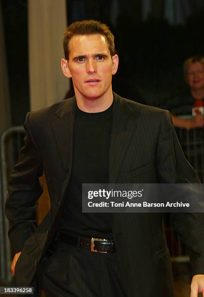 Matt Dillon during Deauville 2002 - City of Ghosts Premiere at C.I.D Deauville in Deauville, France.