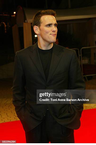 Matt Dillon during Deauville 2002 - City of Ghosts Premiere at C.I.D Deauville in Deauville, France.