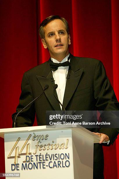 Bernard de la Villardiere during 44th Monte Carlo Television Festival - Stauffenberg Screening and Opening Ceremony - Inside at Grimaldi Forum in...