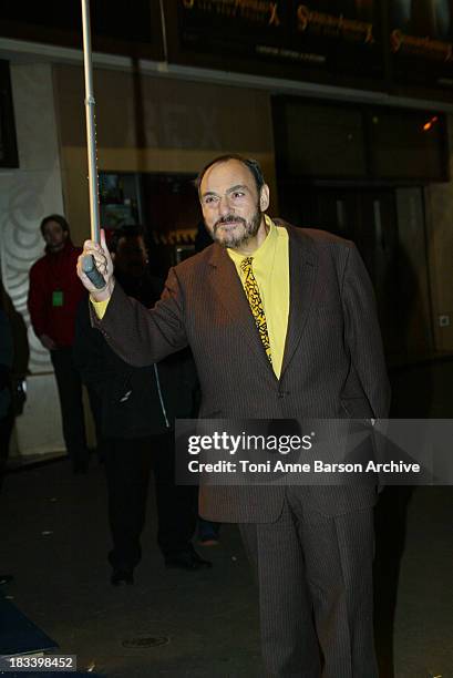 John Rhys-Davies during The Lord of the Rings: The Two Towers Premiere - Paris at Grand Rex Theater in Paris, France.