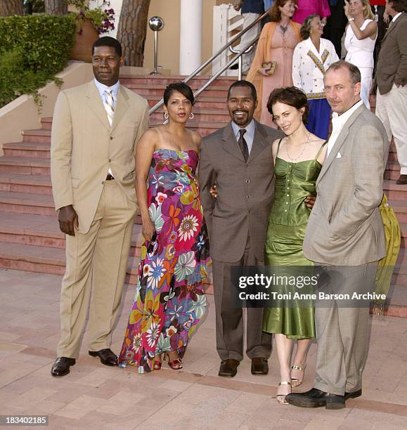 Dennis Haysbert, Penny Johnson Jerald, Gralin Jerald, Sarah Clarke and Xander Berkeley