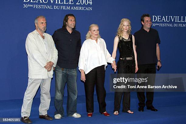 Jean-Claude Carriere, Jonathan Glazer, Lauren Bacall, Nicole Kidman and Danny Huston