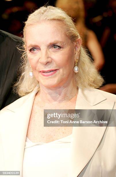 Lauren Bacall during 30th Deauville American Film Festival - Birth - Premiere at CID in Deauville, France.