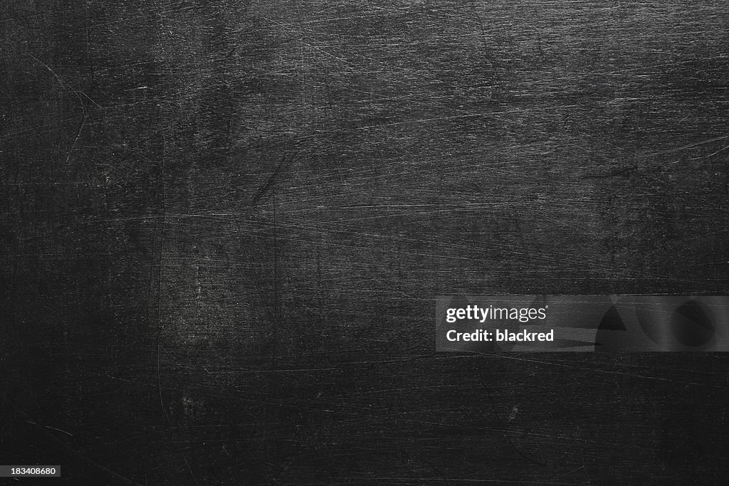 Aged blank blackboard
