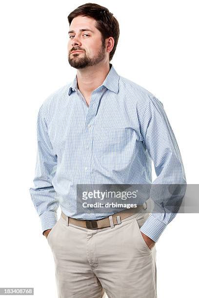male portrait - three quarter length stock pictures, royalty-free photos & images