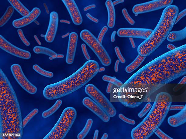 bacteria closeup - bacterium stock pictures, royalty-free photos & images