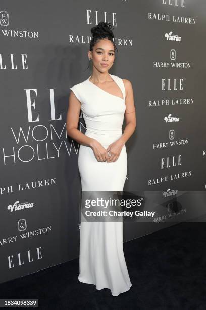 Alexandra Shipp attends ELLE's 2023 Women in Hollywood Celebration Presented by Ralph Lauren, Harry Winston and Viarae at Nya Studios on December 05,...