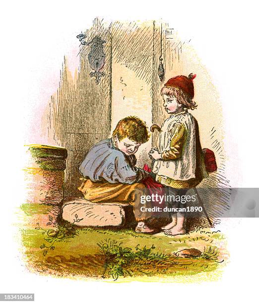 60 Ilustraciones de Niño De La Calle - Getty Images