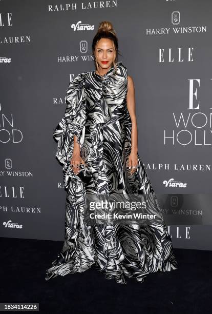 Nicole Ari Parker attends ELLE's Women In Hollywood Celebration at Nya Studios on December 05, 2023 in Los Angeles, California.