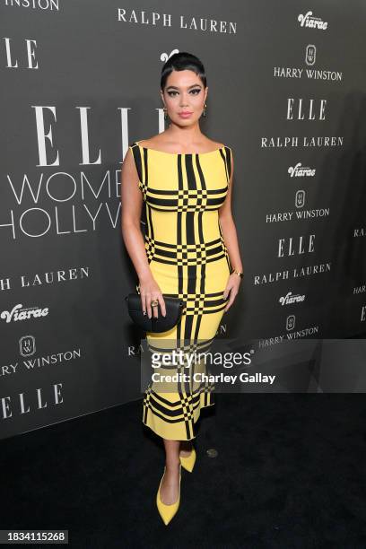 Auli'i Cravalho attends ELLE's 2023 Women in Hollywood Celebration Presented by Ralph Lauren, Harry Winston and Viarae at Nya Studios on December 05,...