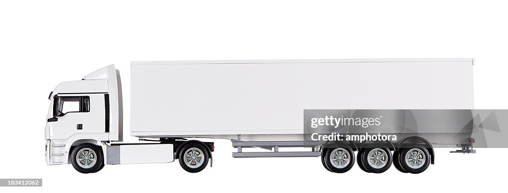 Isolated Truck