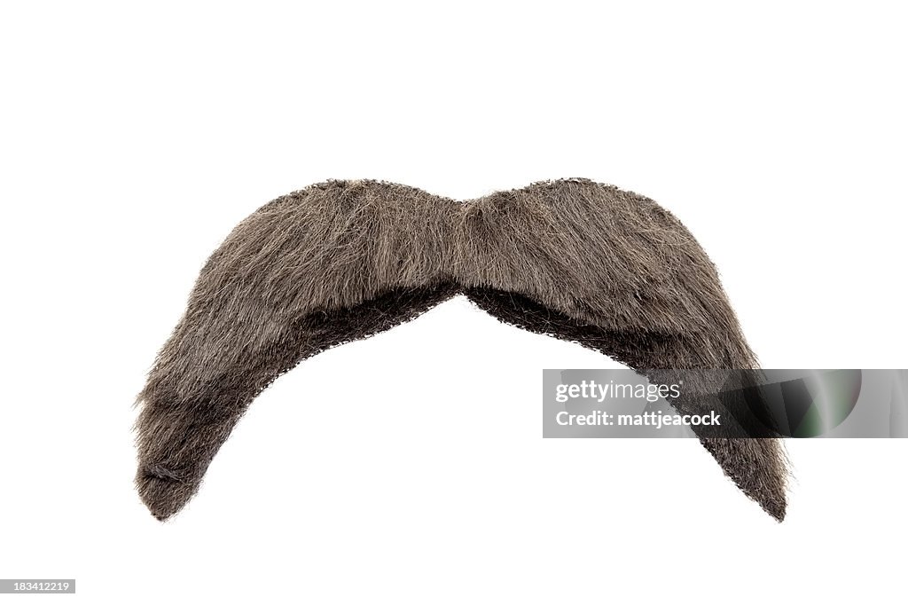 Isolated Mustache