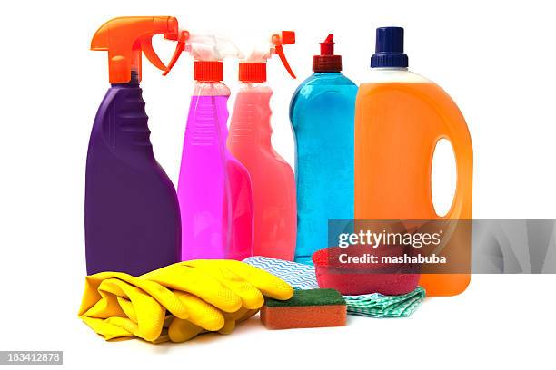 detergents. - dishwashing liquid stock pictures, royalty-free photos & images