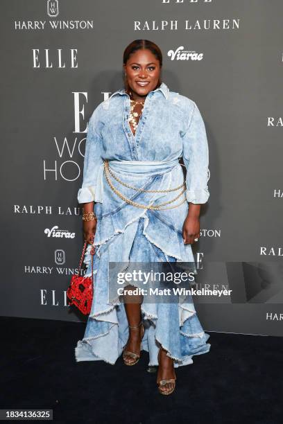 Danielle Brooks attends ELLE's 2023 Women in Hollywood Celebration Presented by Ralph Lauren, Harry Winston and Viarae at Nya Studios on December 05,...