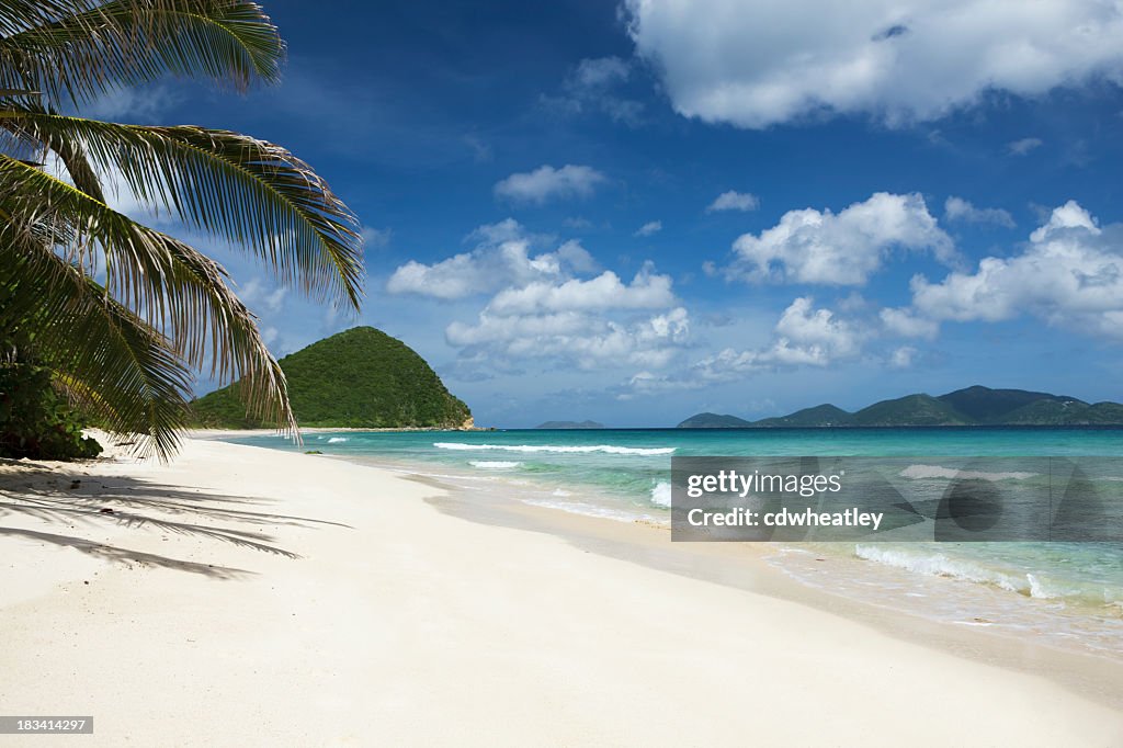 Long Bay and Belmont Point in Tortola, British Virgin Islands