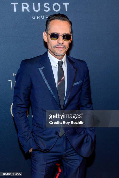 Marc Anthony attends the 10th Annual Maestro Cares Foundation Changing Lives, Building Dreams Gala at Cipriani Wall Street on December 05, 2023 in...